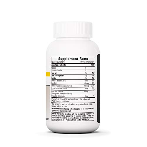 Integrative Therapeutics Iron Complex 50 mg of Iron Heme & NonHeme