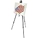 US Art Supply® Huntington (Large) 72 Inches Tall Aluminum Tripod Field & Display Easel-Extra Sturdy Premium Metal Construction (1-Easel with Free Carry Bag)