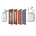 Wireless Doorbell Uarzt  Doorbell Chime Kit - 1000 Feet Operating,36 Chimes,4 Level Volume, LED Indicator,1 Remote Button Transmitter and 2(Batteries Not Required)Plugin AC Receivers