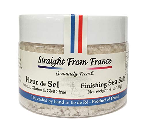 Straight from France French Fleur De Sel Finishing Sea Salt (4