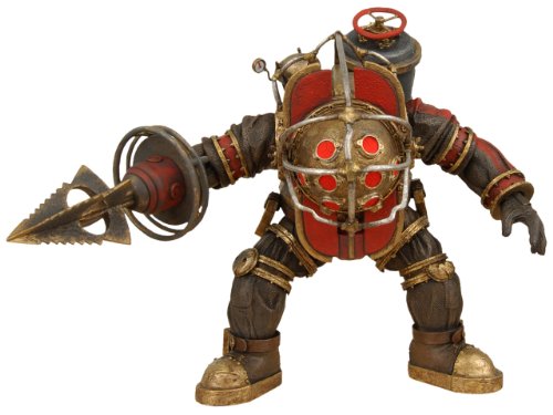 NECA Bioshock 2 Ultra Deluxe Exclusive Action Figure Big Daddy Elite Bouncer