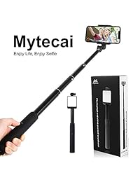 Selfie Stick   Palo de carga inalámbrica Bluetooth durante el selfie con banco de energía extraíble