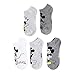 Disney EST.1928 Mickey Mouse 5 Pk (5 Pair) No Show Socks