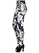 Anna-Kaci Womens Retro Hollywood New York Newspaper Inspired Stretchy Printed Leggings