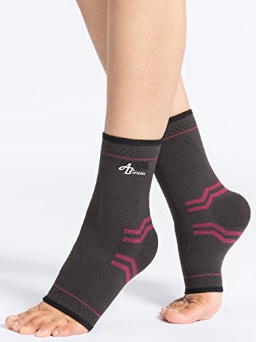Ankle Brace Support, Foot Compression Sleeves Of Running Sports Brace For Man Woman Kids Fitness, Athletics Injury Recovery, Achilles Tendon,Arch Support, Eases Swelling,