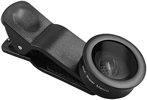 The 3rd Gen. Phone Macro Lens, 20X Magnification Close-up Cell Phone Camera Lens for iPhone 7/6s/6s Plus/6/5, Samsung S8+/S8 S7/S7 Edge S6/S6 Edge, Google Pixel,Nexus & Most Android Smartphones