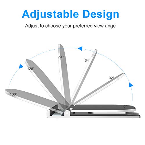 Cell Phone Stand 4 Pack Phone Holder Adjustable Foldable Tablet Stand Compatible with iPhone 11/11 Pro/11 Pro Max/Xs MAX/XR/XS/X Galaxy S10/S9/S9 Plus/Note 9 Google Pixel and More