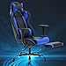 BestMassage Executive Recliner Gaming Chair, Racing Style High-Back Office Chair with Footrest Lumbar Support and Headrest est