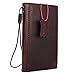 Genuine Vintage Real Leather Case for Apple iPhone 7 Plus Book Wallet Handmade Cover Brown Slim Retro Luxury Thin JP DavisCase®