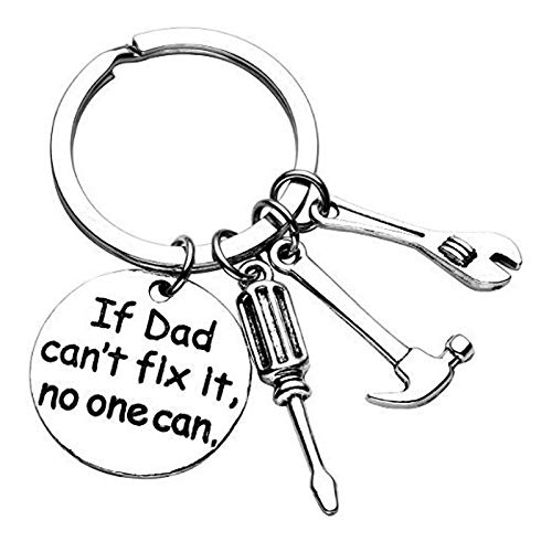 Best Christmas Birthday New Year Gifts Daughter Son Sister Mum for dad Men him, i Love You Screwdriver/Hammer/Spanner,Baubles Decorations,Best Silver Stainless Steel Personalised Keyring/Keychain