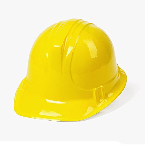 YELLOW CONSTRUCTION HATS (1 DOZEN) - BULK, Model: IN-25-1615