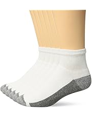 Hanes mens Max Cushion Ankle Socks 6-pack