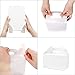 Moretoes 30pcs Treat Boxes Gable Boxes Party Favor Boxes White Paper Gift Boxes for Birthday Shower 6 x 3.5 x 3.5 Inches