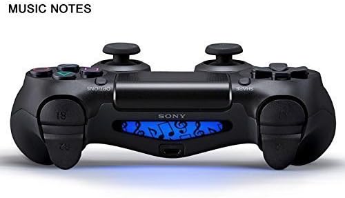 Ps4 Controller Light Bar Decals Stickers Qty 2 Music Notes
