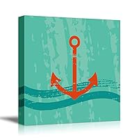 Canvas Wall Art Children's Drawing Canvas Prints Home Artwork Decoration for Children's Room,Bedroom - 12x12 inches