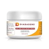 DiabaSens&reg; - Leg and Foot Relief Cream, Soothes and Moisturizes Dry Skin, Warms Legs and Feet and Contains L-Arginine, L-Citrulline and Cinnamon bark Oil (2 oz Cream)