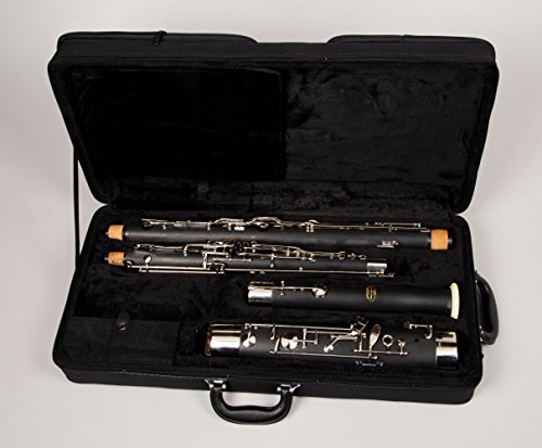 Tempest Agility Winds Alpine Resin Bassoon, High D Key, Whisper Key Lock, Full German Nickel-Silver Key Mechanism, 2 Bocals, Plush Lined Case with 5-Year Warranty