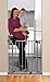 Dreambaby Dawson Auto-Close Security Gate w/Stay Open Feature, Silver (28-39in)
