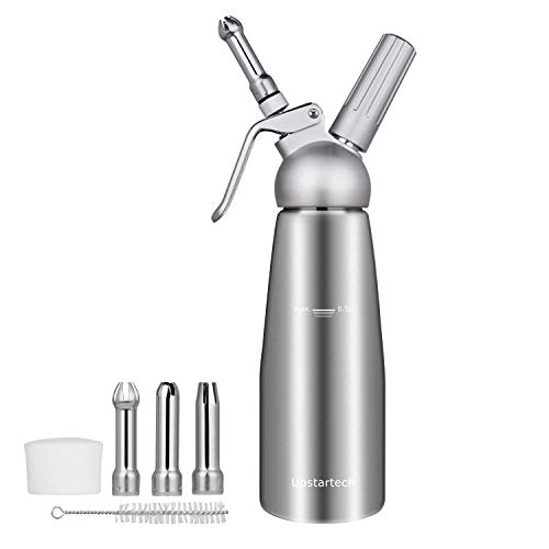 Whipped Cream Dispenser,Aluminium Cream Whipper Dispenser with 3