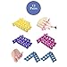 New8Beauty Toe Separators Toe Spacers (12 Pairs)- Apply Nail Polish During Pedicure Manicure - Stocking Stuffers for Ladies Women Teens Girls Kids - Nail Spa Party Supplies
