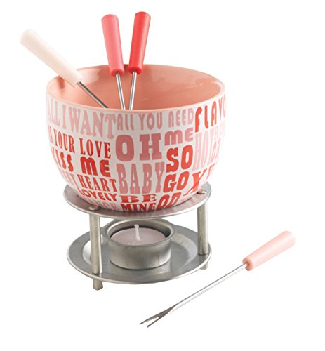 Mastrad A47533 Fondue Set, Valentines