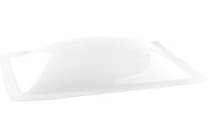 RecPro RV Skylight Cover Bubble | 14" x 22" | Clear Dome for Camper Roof