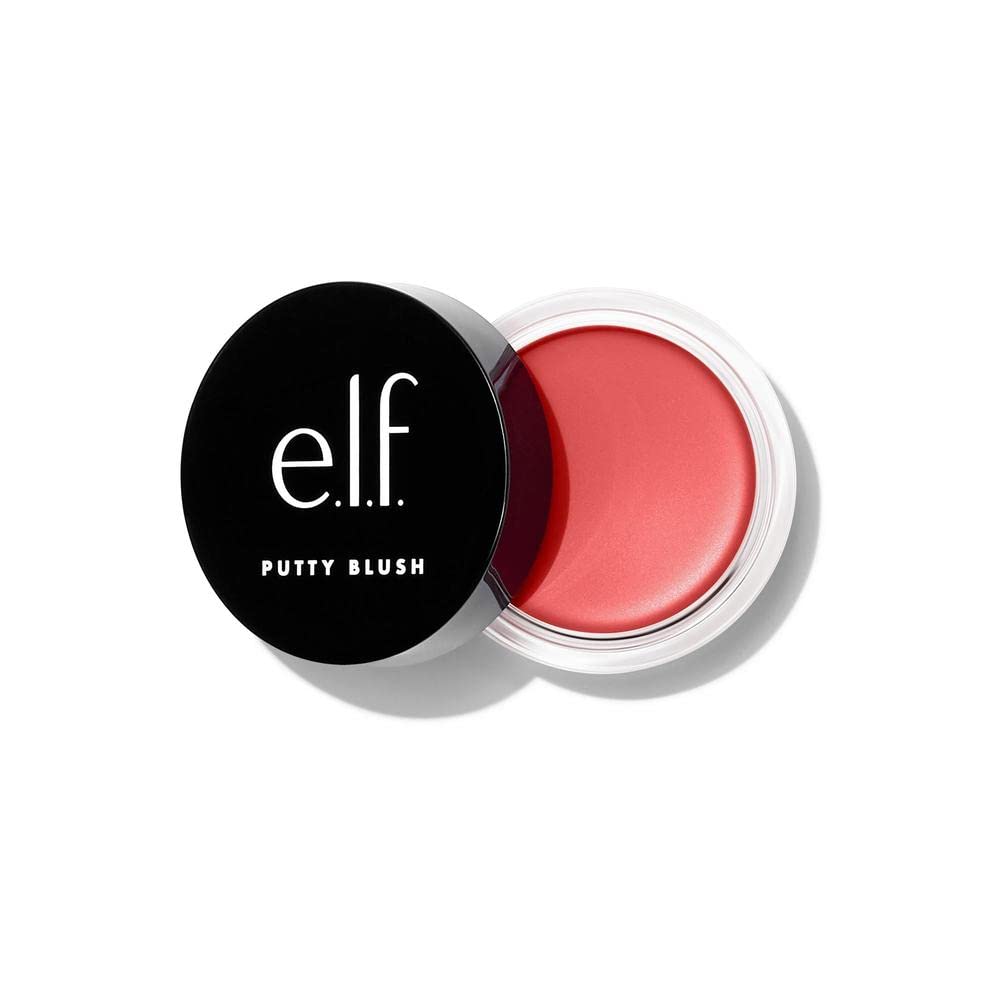 e.l.f. Putty Blush, Creamy & Ultra Pigmented Formula, Argan Oil & Vitamin E, Tahiti, 0.35 oz/10 g