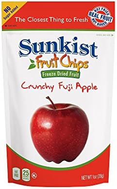 Sunkist Fruit Chips, Crunchy Fuji Apple, 1 Ounce
