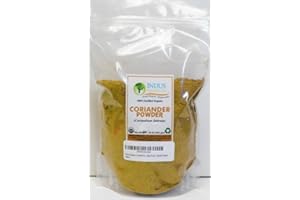 Indus Organics Coriander Seeds Powder, 1 Lb Bag, Premium Grade, High Purity, Freshly Packed