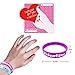 Kiddokids 28 Valentines Day Friendship Bracelet Gift Cards for Kids Valentines Exchange Gift.
