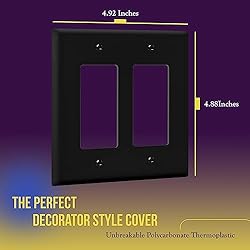 ENERLITES Decorator Light Switch or Receptacle