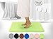 Yimobra Memory Foam Bath Mat, 31.5 x 19.8 Inches, Comfortable, Soft, Maximum Absorbent, Machine Wash, Non-Slip, Thick, Easier to Dry for Bathroom Floor Rug, Light Green