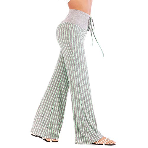 2 Vertical+Striped+Stretchy+Bottoms+Drawstring
