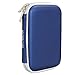 BIRUGEAR Hard Shell Carrying Case for Toshiba Canvio 3.0 Portable Hard Drive/ Automatic Backup Portable Hard Drive / Canvio Basics 3.0 / Canvio Slim / Canvio Connect II -blue