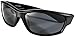 Shield Cloaks Polarized Sports Sunglasses for Running Fishing Cycling Baseball Tennis, Superlight Unbreakable TR90 Frame (Black, Smoke Black)