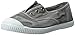 Cienta Kids Canvas Slip On Sneakers For Girls and Boys - Grey, 32 EU (1.5 M US Little Kid)
