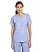 WonderWink Women's Peek-A-Boo Top, Ceil Blue, Medium