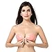 Welltogther Adhesive Silicone Invisible Bra, Push Up Strapless Bra 2-Pack