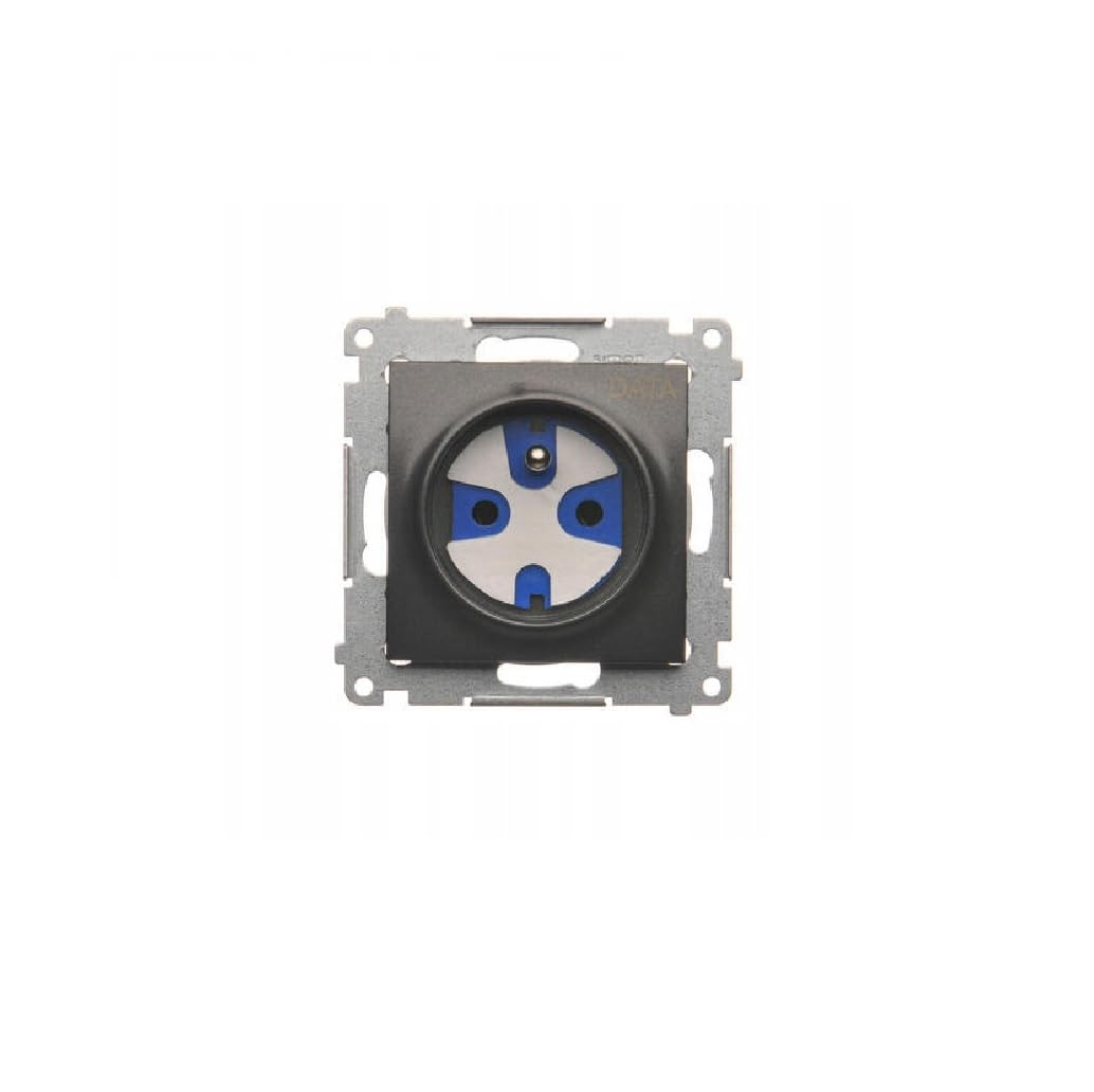 Kontakt-Simon DGD1.01/48 Socket Anthracite Plastic IP20, 250 V 75 mm 38 mm
