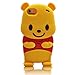 iphone 6 Plus Case iphone 6S Plus Bear Silicone Case,MODEFAN Cute Cartoon Winnie the Pooh Figure Soft Silicone Gel Rubber Case Cover Skin for Apple Iphone 6 Plus /6S Plus 5.5 Inch
