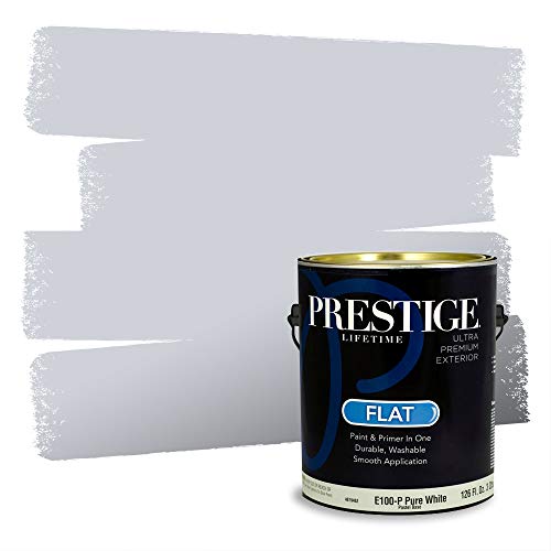 PRESTIGE Paints Exterior Paint and Primer In One, 1-Gallon, Flat, Comparable Ma…