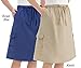 Women's Cotton Cargo Drawstring Skirt with Side Pockets