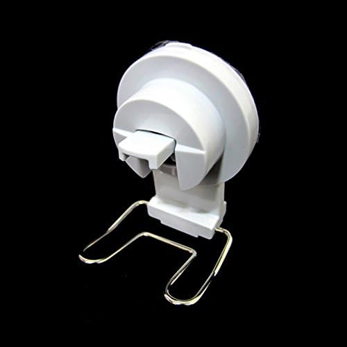 One Touch Razor Stand Razor Power Vacuum Suction Cup Holder Bathroom Organizer