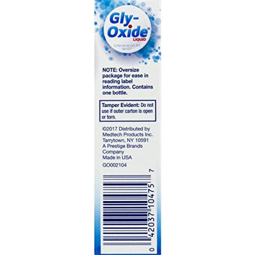 Gly-Oxide Liquid Antiseptic Oral Cleanser | Cleanses Gum Irritation