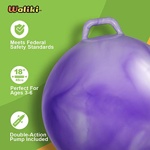 WALIKI Hopper Ball For Kids 36 Hippity Hop Jumping Kangaroo Ball