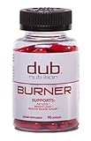 Fat Burner by dub Nutrition | Best Weight Loss Pills Thermogenic Supplement | Natural Energy and Appetite Suppressant, Includes Red Rasberry Ketones, Guarana, and BCAA. Healthy Blood Sugar Levels.