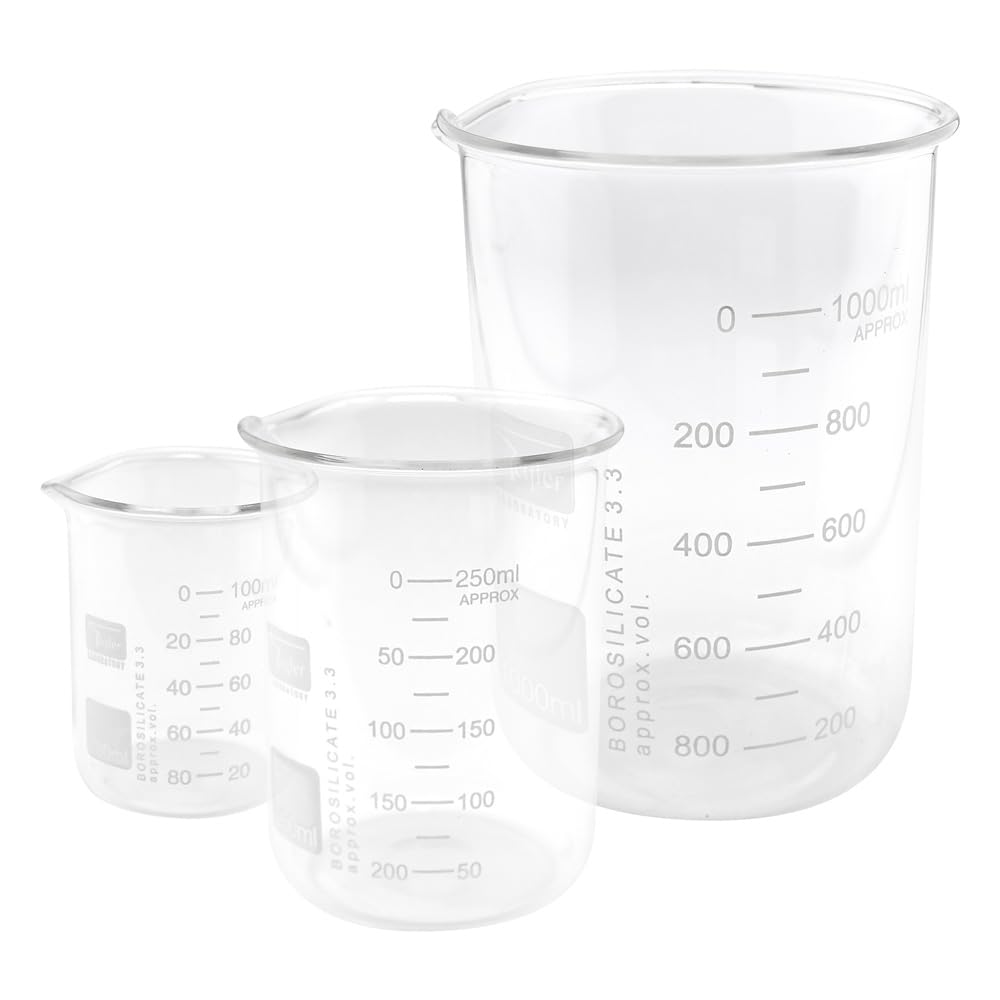 Glass Beaker Glass, Low Shape