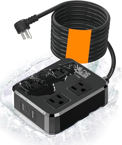 Outdoor Power Strip 4 Outlets 3 USB