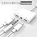 XSYFAFA H&PC-58966 Adapter 2 in 1 Jack Iphone X/8/8Plus7/7Plus&Ipod&Ipad, Dual Lightning Headphone Adaptor Charger Converter