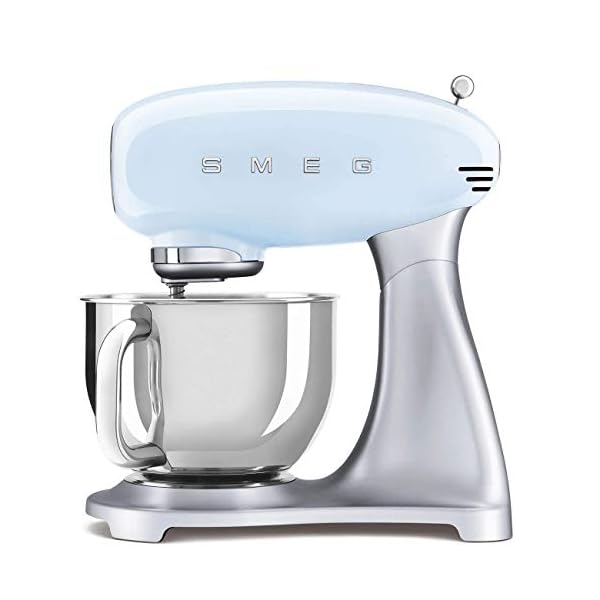 SMEG Batidora de cocina SMF02PBEU Europea a 220v | Celeste